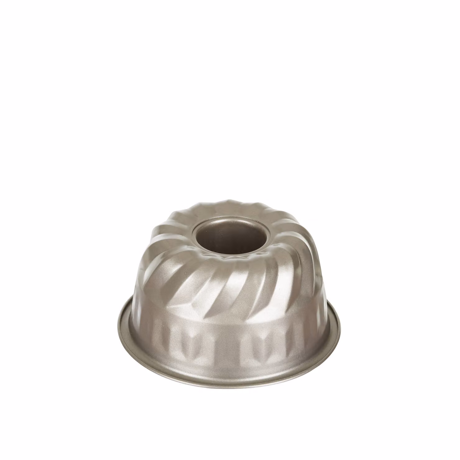 Stampo per Bundt Cake Baker’s Secret in acciaio al carbonio con rivestimento antiaderente, diametro 17,5 cm, colore oro o argento – 2