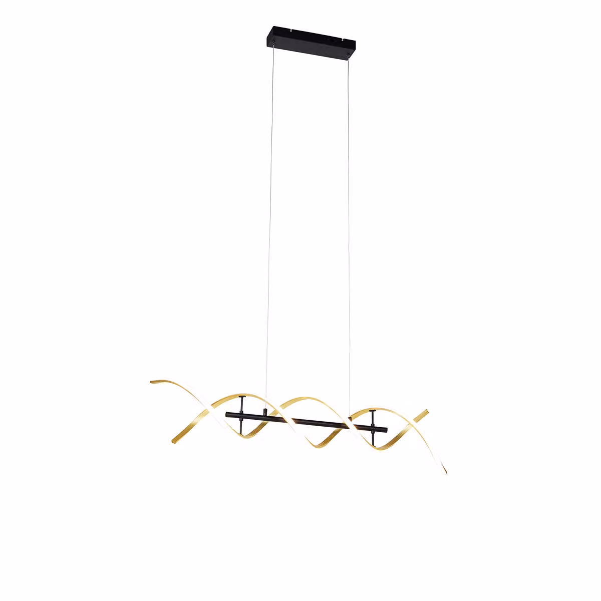 Lampada a sospensione LED SEQUENCE oro Trio 341810208