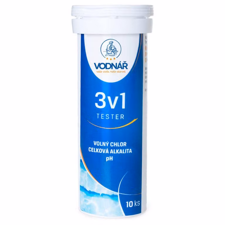 TESTER ACQUA 3in1 strisce (10 pezzi)