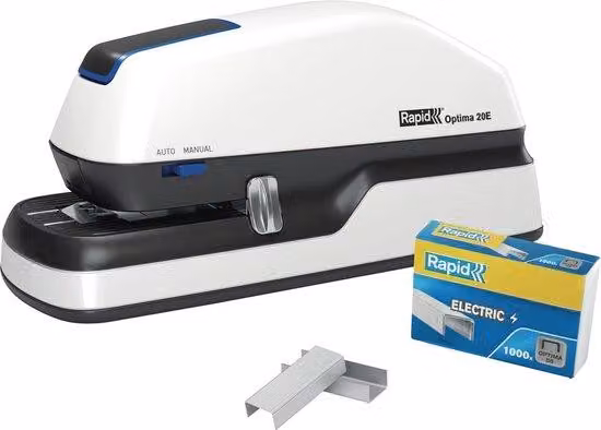 Rivettatrice elettrica per 20 fogli con 1000 rivetti