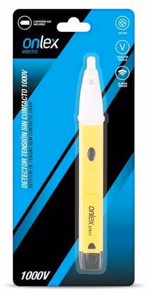 Onlex Tester di tensione senza contatto 1000 V Golden Golden One Size