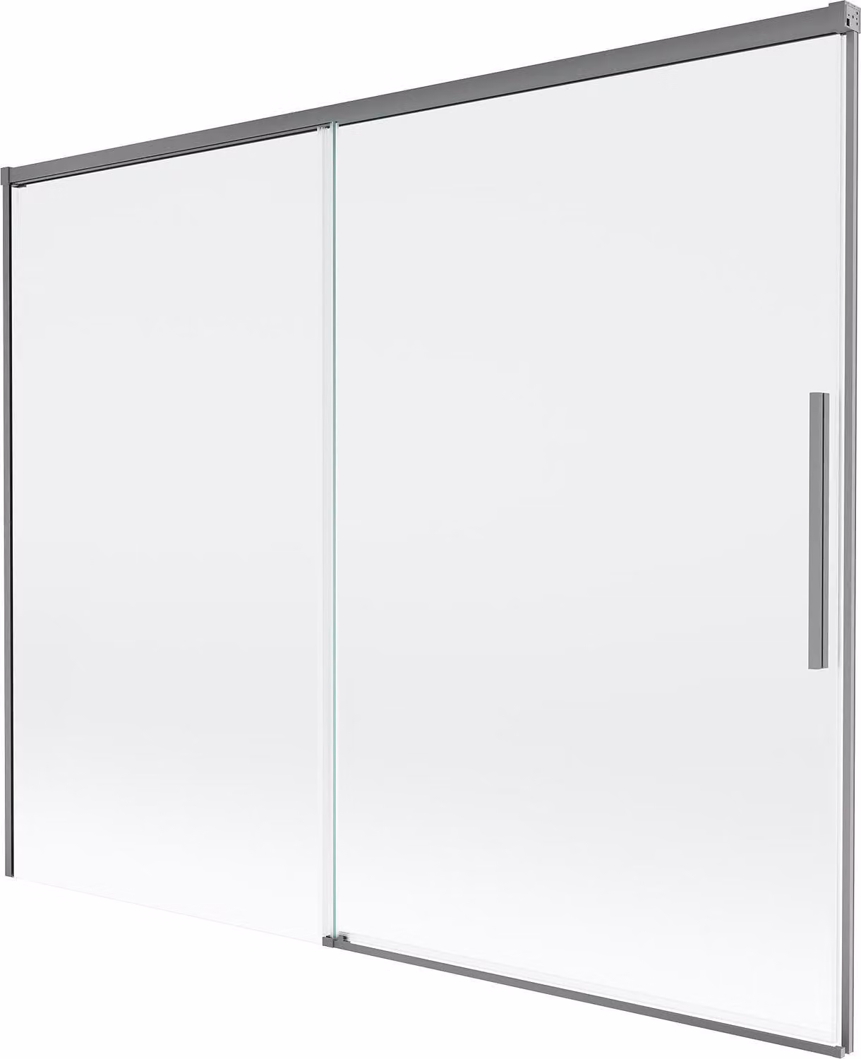Mexen Rox parete doccia 2-ante scorrevole 190 x 150 cm, trasparente, gun metal - 8C9-190-001-95-00