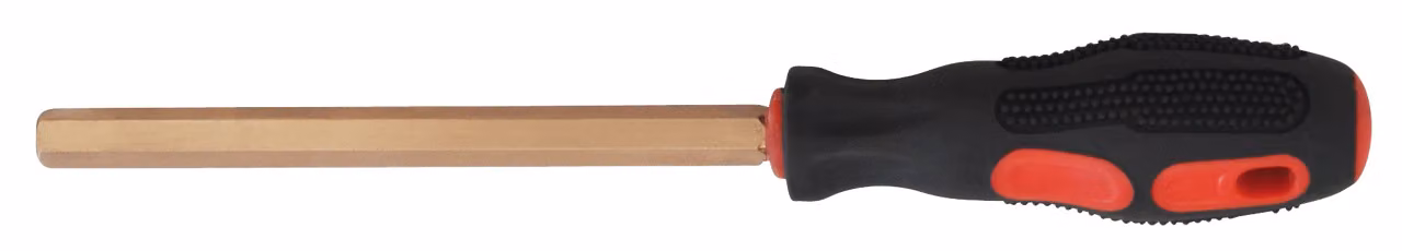 KS TOOLS BRONZEplus Cacciavite a Esagono, diritto 5x100mm ( 963.1070 )