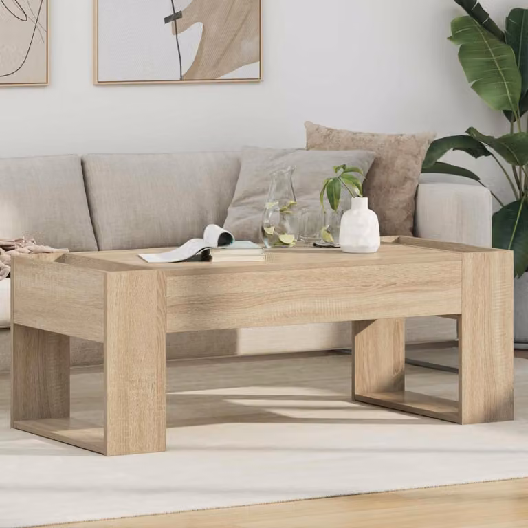 Maison Exclusive - Tavolino Sonoma in rovere 110 x 50 x 41 cm Materiale ligneo