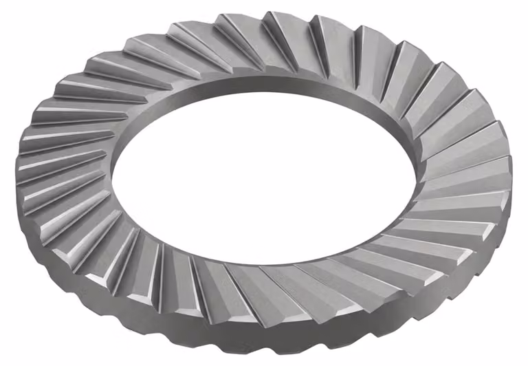 Rondelle Schnorr in acciaio per molle S 4 mech. zincate mech Zn K 1000 pz