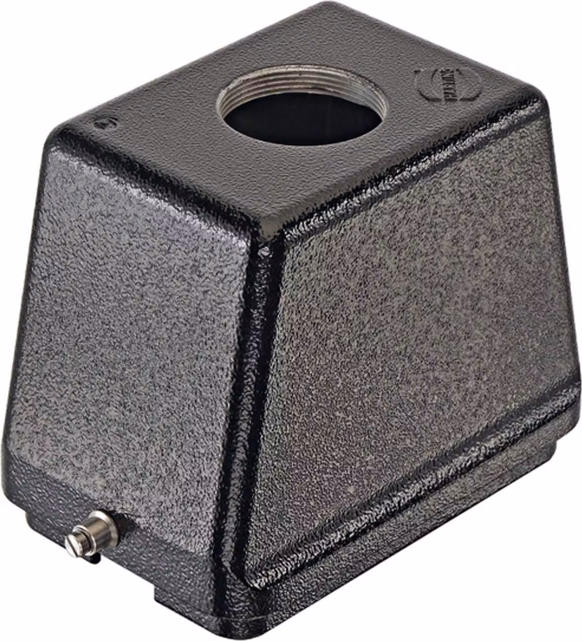HARTING Han 48B M Custodia con bocchettone alta, 1xM40 uscita cavo diritta, per 1 staffa (nella parte inferiore) - 1 pezzo