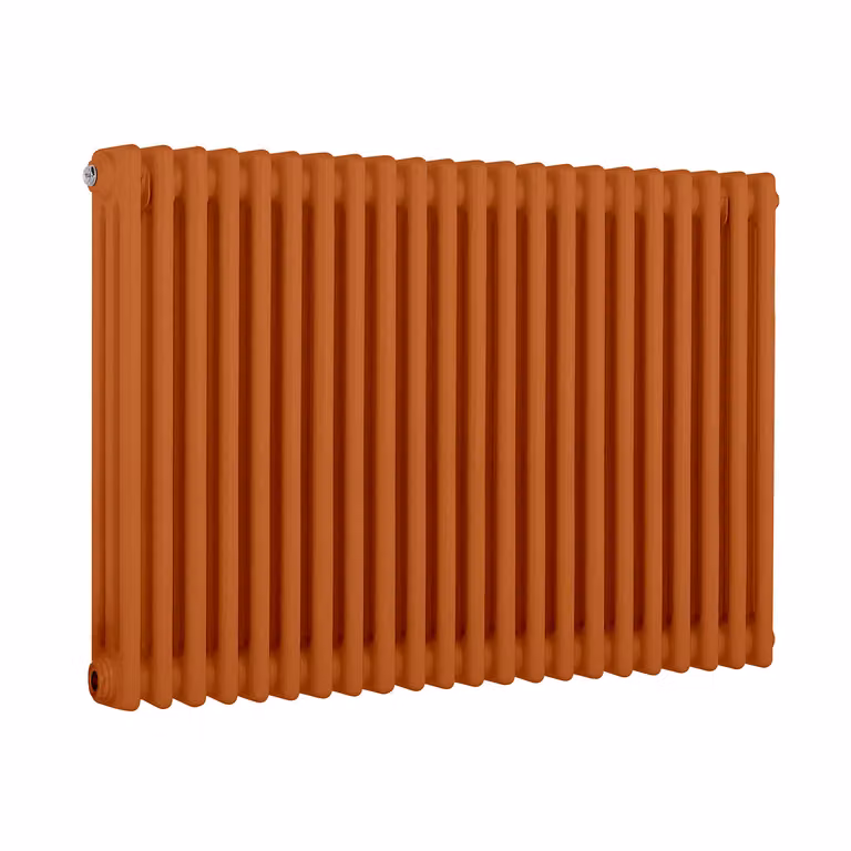 Radiatore Orizzontale a Colonne (3 Colonne) 750mm x 1010mm - Arancione (Sunset Arancione) - Regent