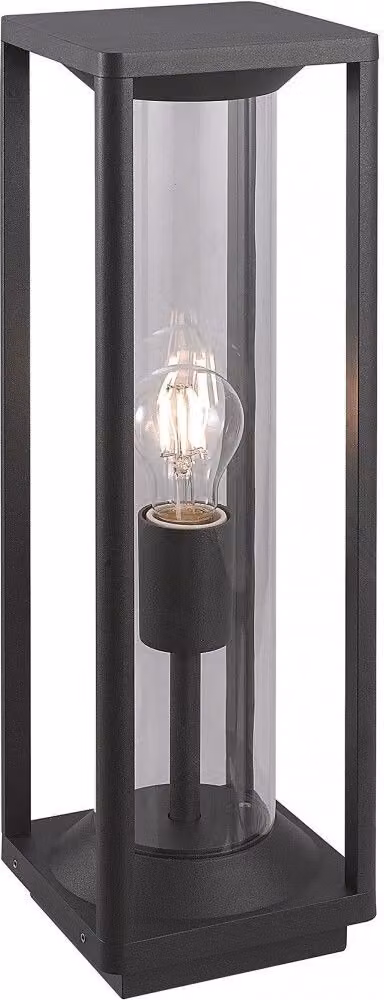 Lampada da giardino 50 cm 1xE27 nero IP65 SU-MA Porto M1932-500
