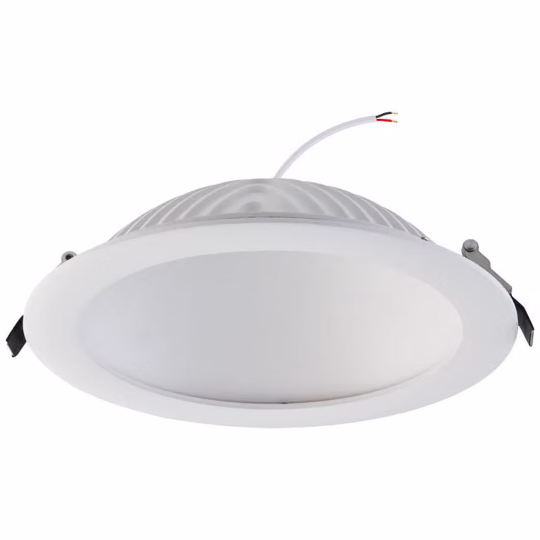 EVN LED da incasso a soffitto, rotondo, bianco, IP20, 350 mA, 24 W, 4000 K, 1232 lm, diametro di incasso 210 mm