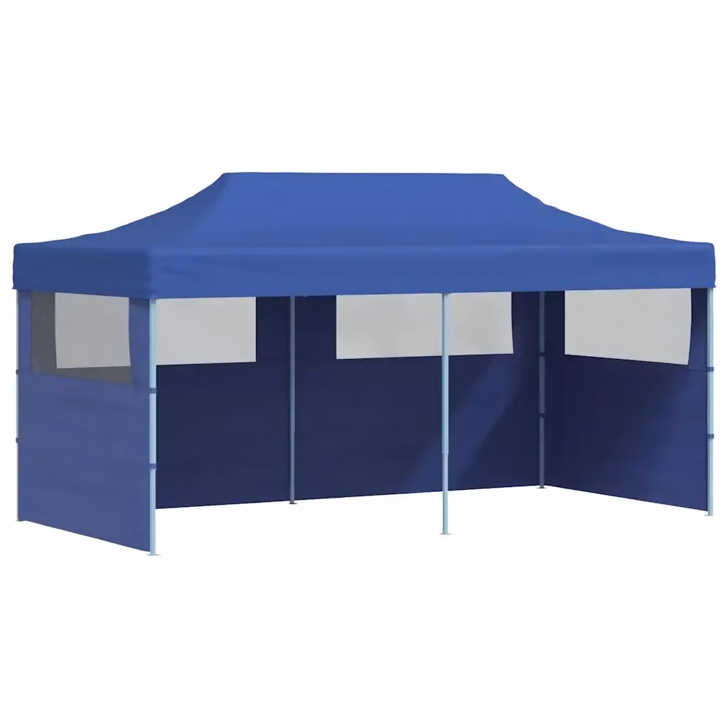 Tenda Hip Videx Blu con Finestra in Poliestere e Acciaio L: 580 cm, P: 315 cm, H: 291 cm – 2