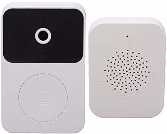 Videocitofono wireless impermeabile per esterni - Batteria WiFi da 2,4 GHz ad alta capacità - Ideale per l'home office