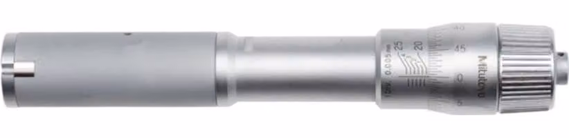 Micrometro interno a 3 linee Mitutoyo Holtest 20-25 mm, 0,005 mm, modello semplice