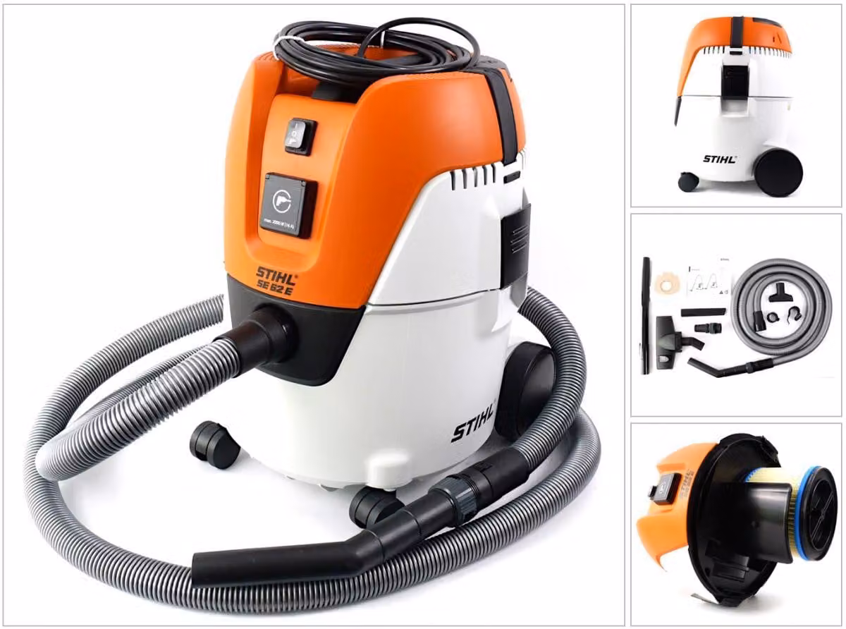 Aspiratore per liquidi e solidi STIHL SE 62 E (4784 012 4403)