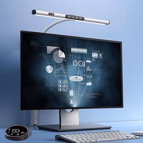 Lampada da lavoro per monitor - Lampada da lavoro per PC - Lampada da lavoro per laptop - Lampada da lavoro per monitor - Lampada da lavoro per ufficio