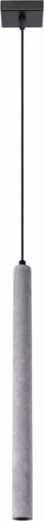 Lampada a sospensione moderna MOSSA Grigio cemento G9