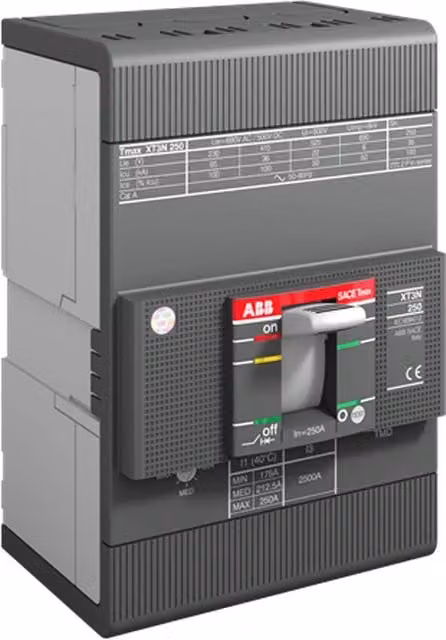 Interruttore magnetotermico 160A 3 poli XT3 Abb