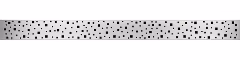 Griglia quadrata lucida Chud?j da 750 mm per canale lineare S 750