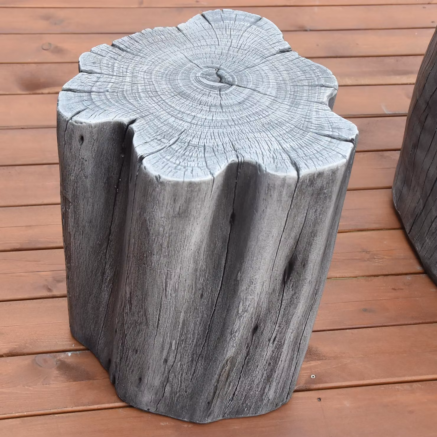 ELEMENTI Sitzhocker Warren, ca. 35x37xH45cm  für Feuerstelle Manchester Classic Grey