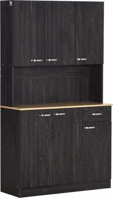 Armadio da cucina ¨C Minimal ¨C 6 ante 1 cassetto ripiano