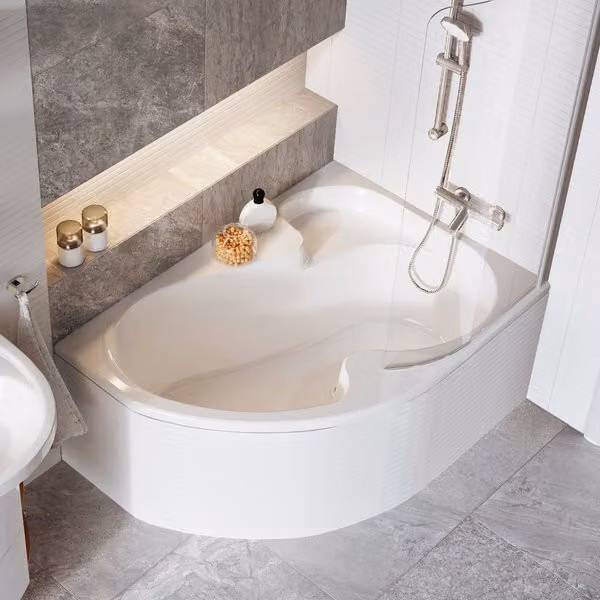 Pannelli da bagno Ravak - Pannello frontale per vasca Rosa I, 1400 mm, bianco CZH1000A00