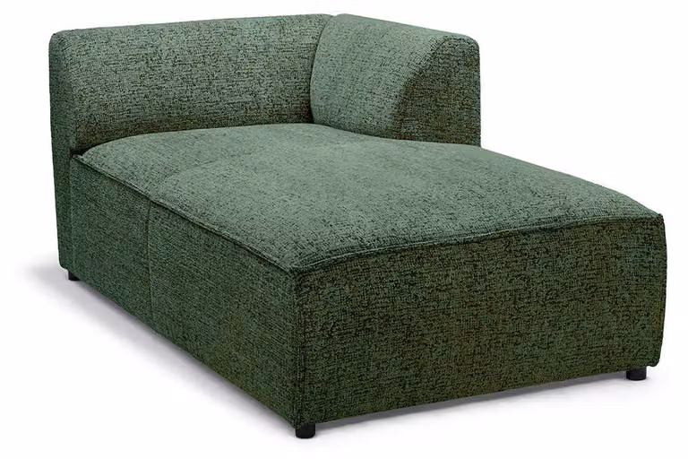 Elemente modulare Brick Modul L, lato destro, colore verde onice