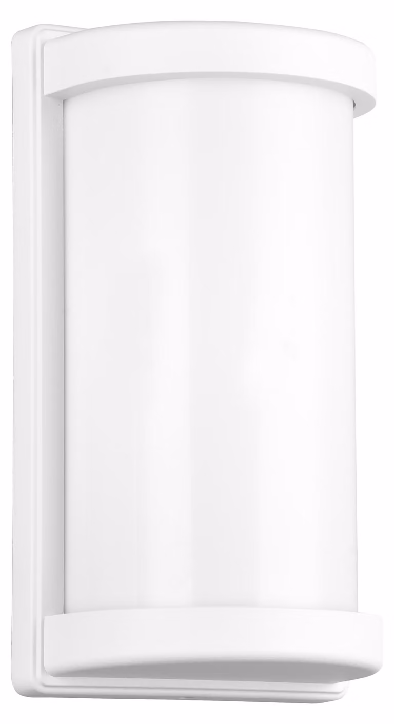 Applique da esterno PUELO bianca 1xE27x10W in alluminio, dimensioni: 26,5x14,5x14,5 cm, IP44, RL
