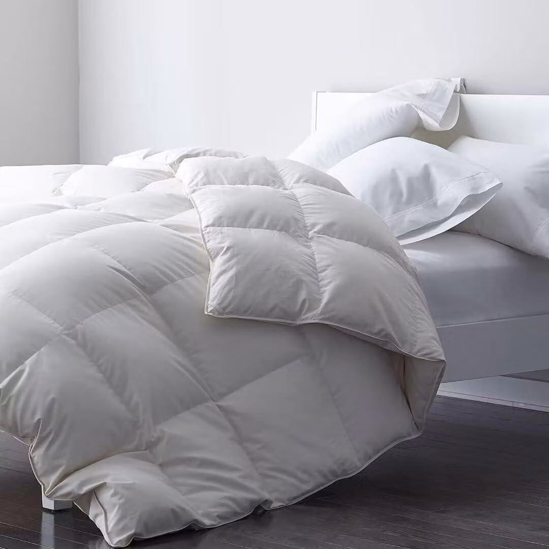 Coperta estiva, 240x260 cm, imbottitura in piume e piumino, Cotonelogico, 1245 g