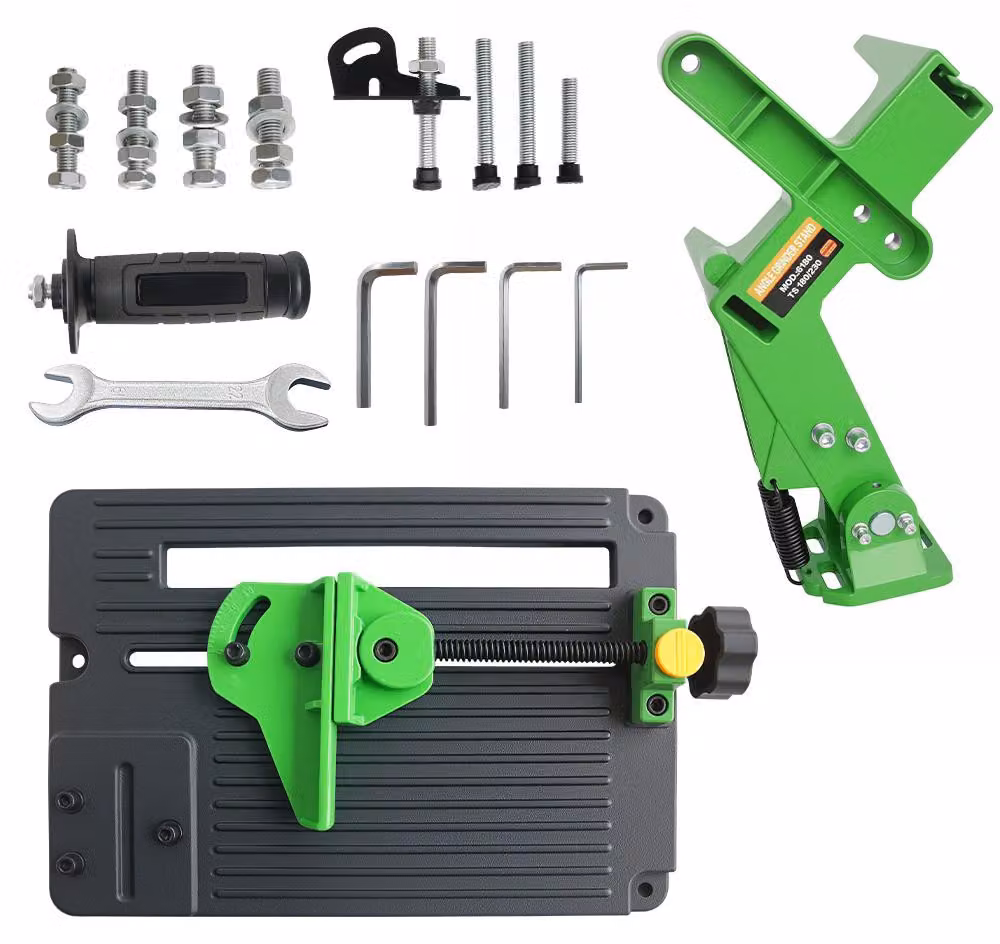 Supporto per smerigliatrice angolare, regolabile in altezza, stabilità migliorata, BG-6180D