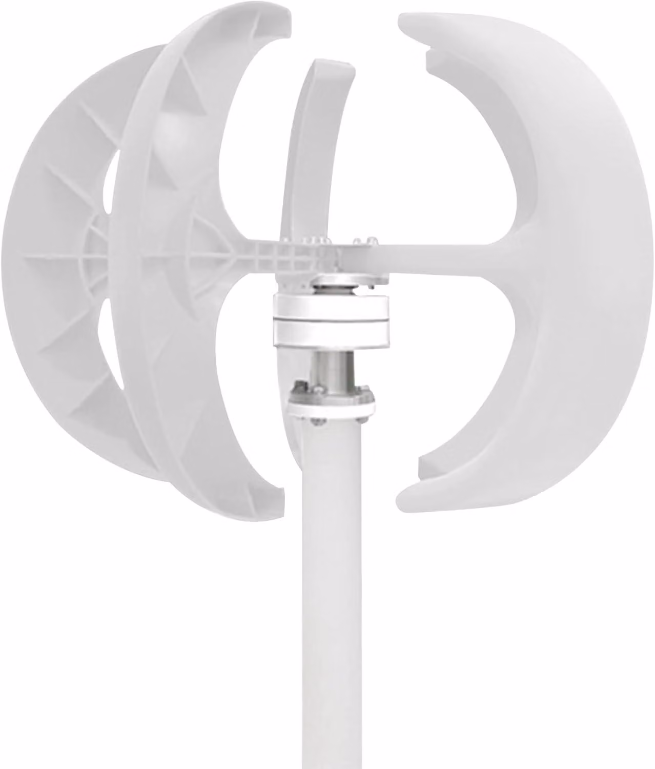 Turbina eolica verticale - Generatore eolico - Turbina eolica - Generatore di energia eolica - 5 pale - Potenza: 600W