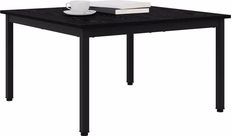 Tavolino da salotto Rovere Nero 80 x 80 x 45 cm