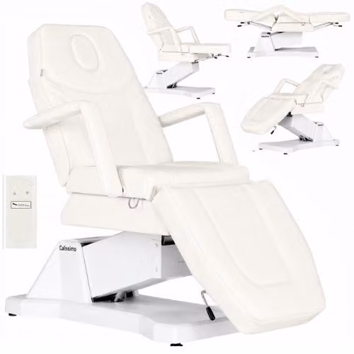 Poltrona estetica elettrica per centro estetico pedicure regolazione 5 attuatori Erwin
