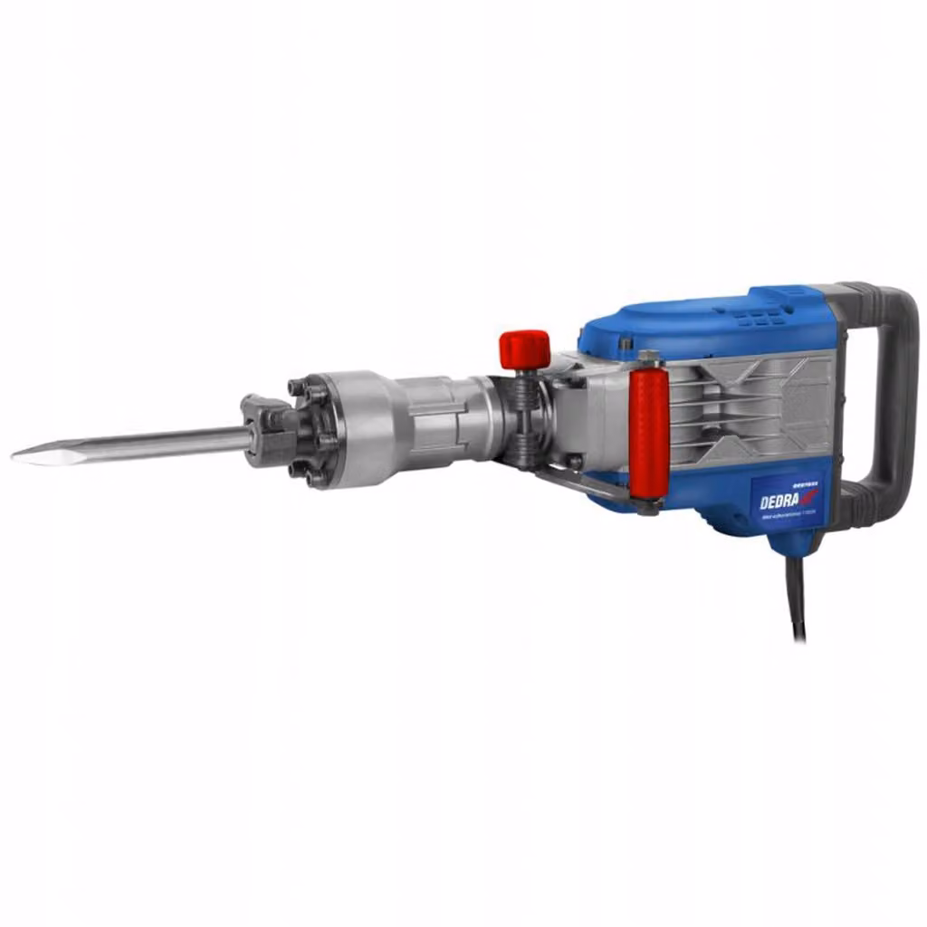 Dedra Ded7835 Martello Demolitore 1700W, Forza D'impatto 50J, Mandrino Esagonale, Raffreddato Ad Olio, 14,5Kg, Valigetta Di Trasporto