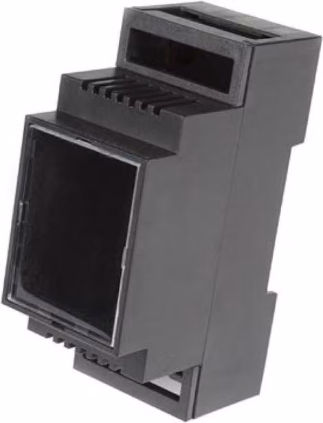 Doppia guida Din e scatola ventilata