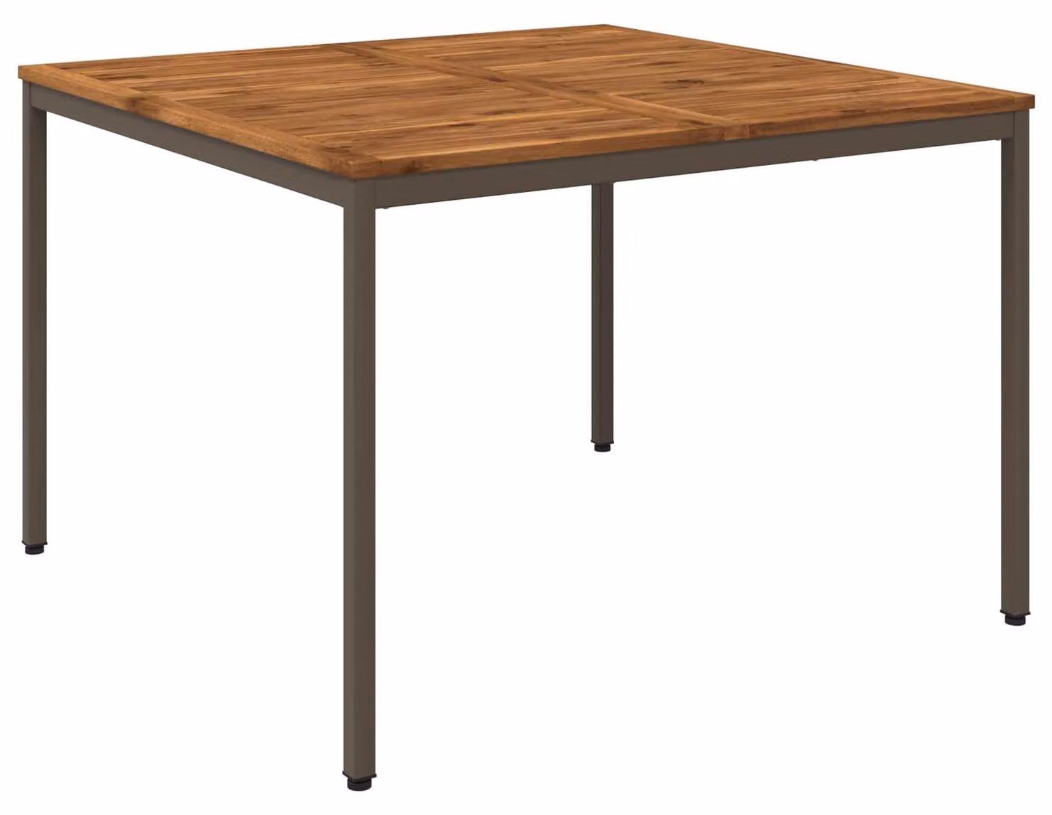 Tavolo da giardino, stile naturale, dimensioni 110 x 108,5 x 75 cm