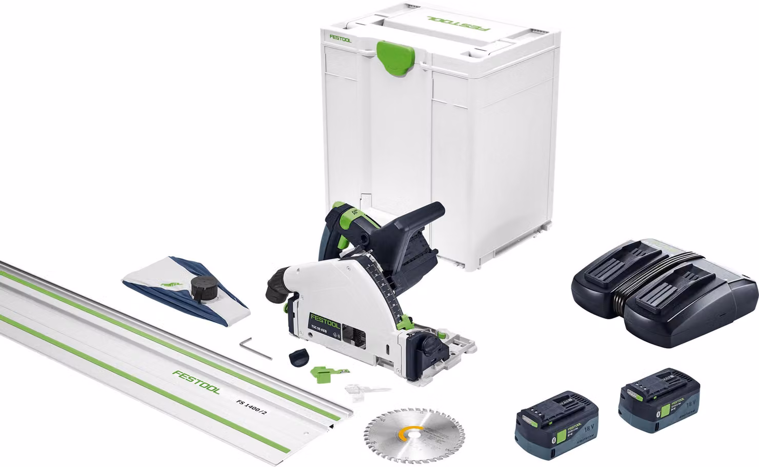 Sega a immersione a batteria Festool TSC 55 5,0 KEBI-Plus/XL-FS | 577391