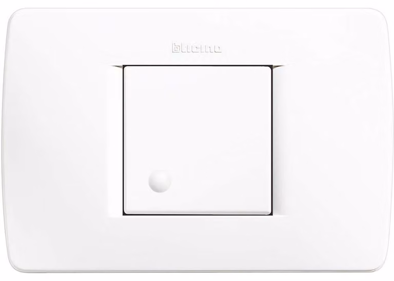 Kit completo con inverter, 2 moduli, pulsante, colore bianco