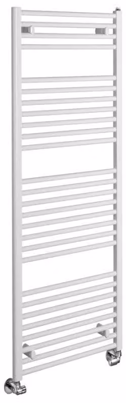 Radiatore da bagno Aqualine DIRECT con attacco laterale 450x1320 mm, bianco