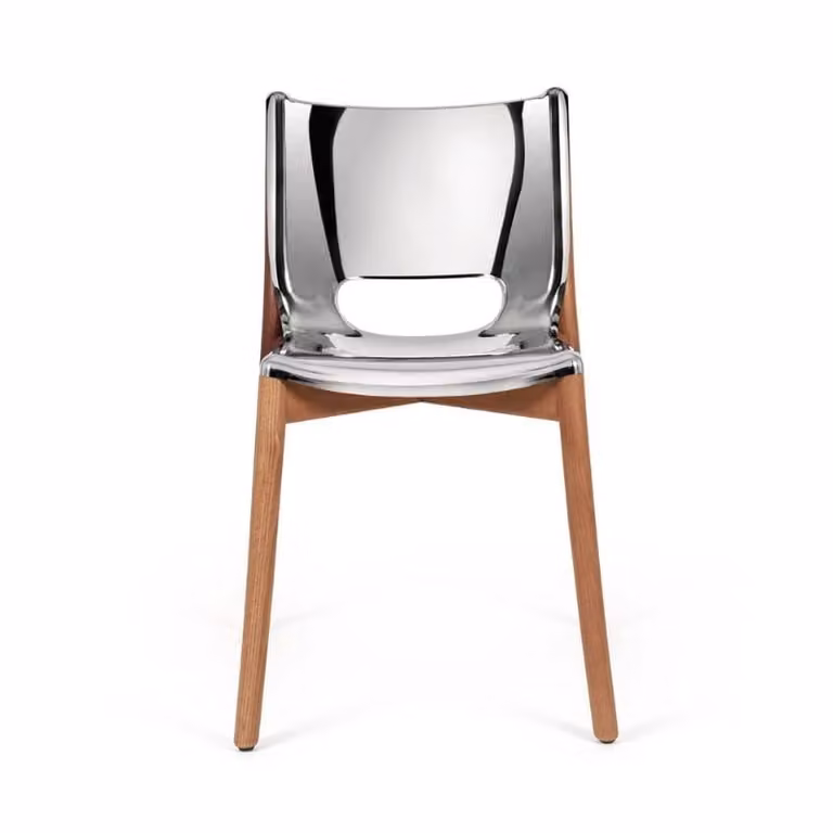 Sedia monoscocca Poêle Collection Alessi