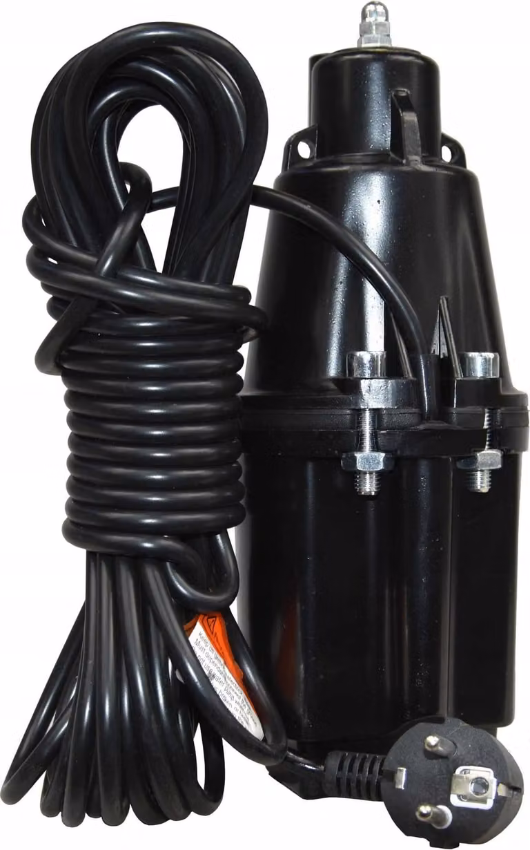 IBO | Pompa A Membrana NEMO - 105 mm - Alluminio - Compatta - Portata 1000 l/h - Ideale Per Piccoli Pozzi