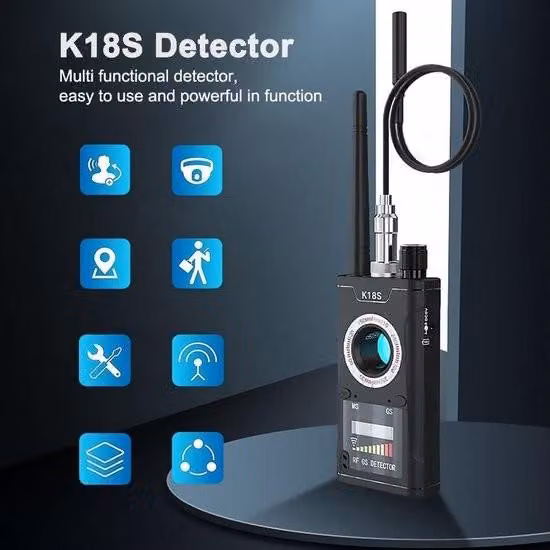Rilevatore di telecamere a infrarossi – Rilevatore di dispositivi nascosti e telecamere spia con rilevamento di microspie e localizzatori GPS