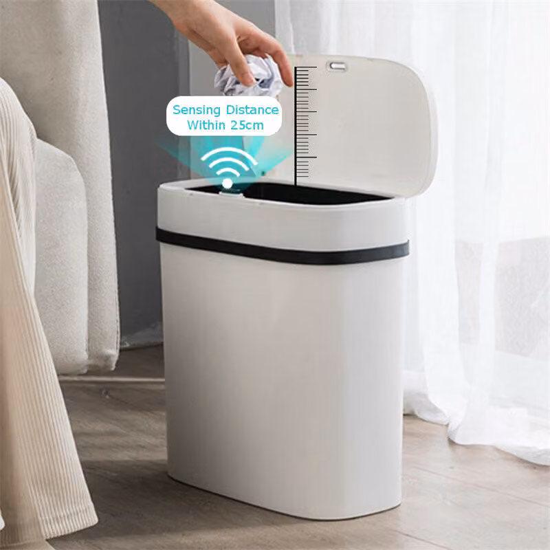 Bakeey 10L/12L Cestino intelligente con sensore Cestino domestico automatico con coperchio elettrico carta impermeabile - 10L
