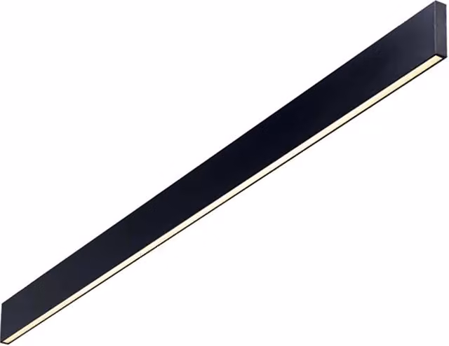 Applique Moderna Linus Alluminio Nero Led 32W 4000K Luce Naturale