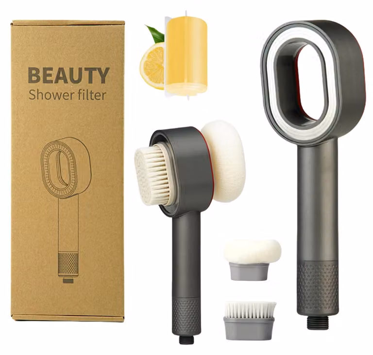 Doccia multifunzione 3-in-1 con filtro e riduzione del calcare