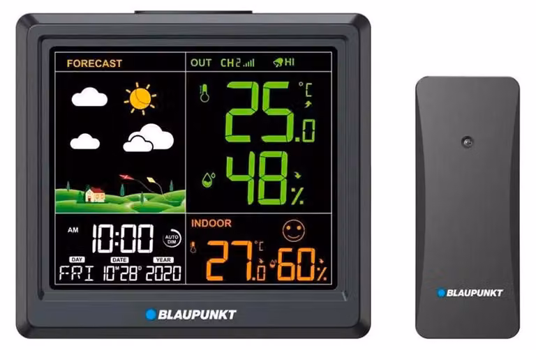 Blaupunkt weather station WS25BK black