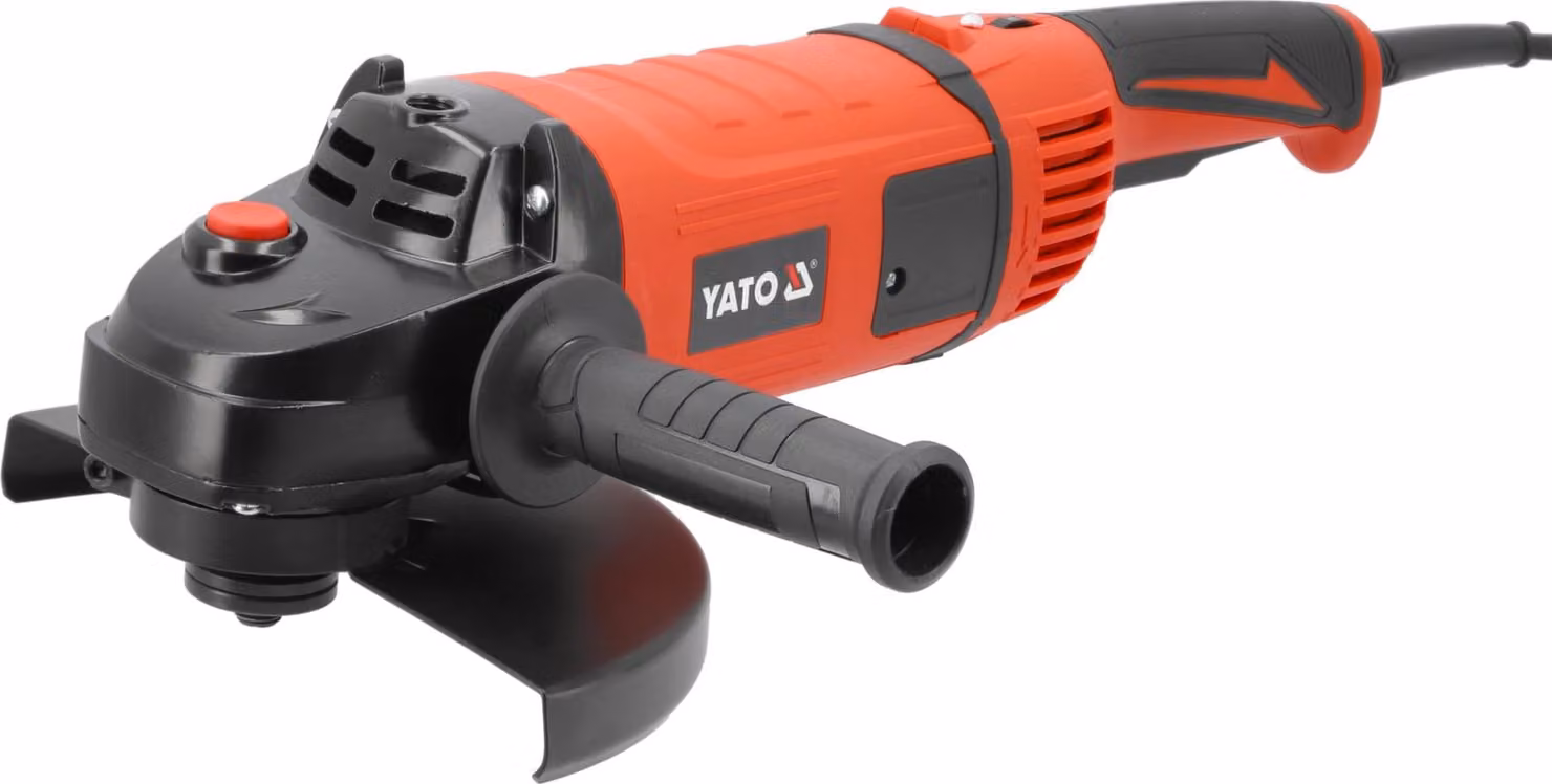 Smerigliatrice angolare da 230 mm, 2600 W, con regolazione della velocità