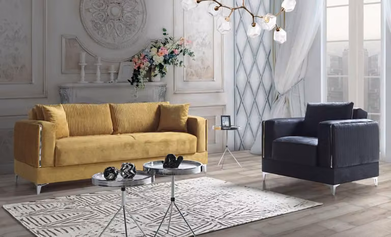 Sofagarnitur 3+1 Sitzer Modern Relax Sessel Modern Stil 2tlg Luxus Wohnzimmer