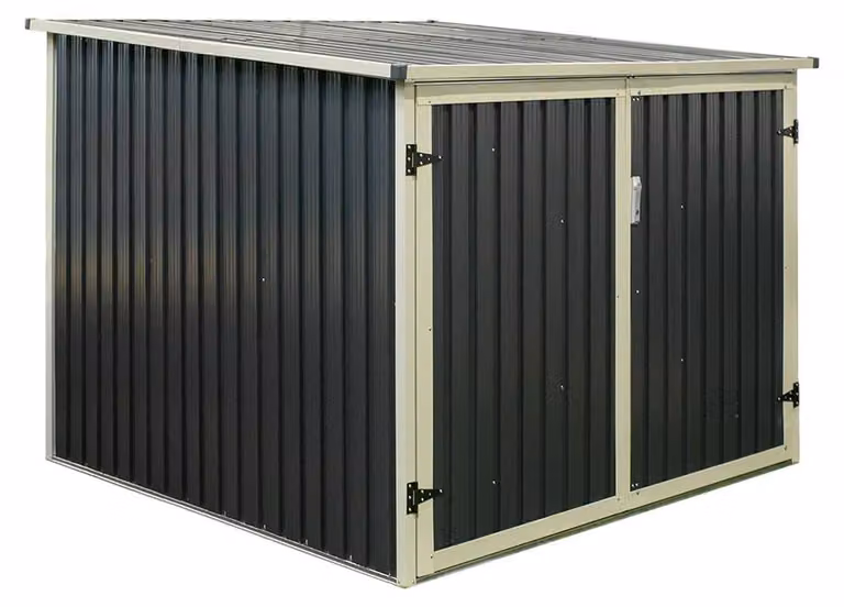Box da giardino Westmann per biciclette antracite 200x203x158 cm