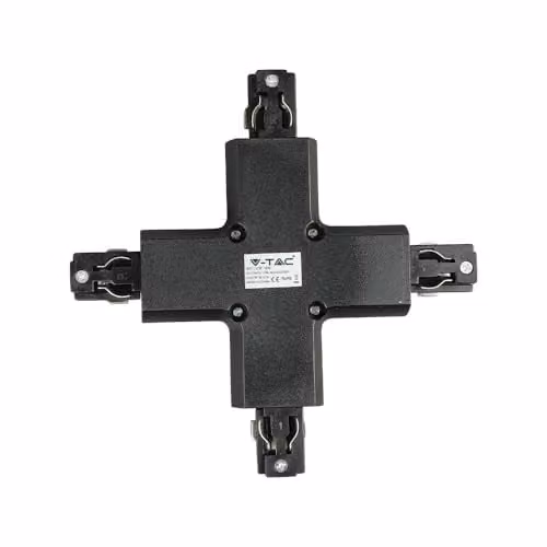 Raccordo Trifase a X per Binario Colore Nero