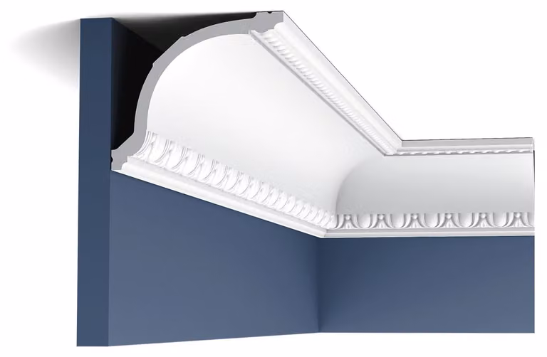 Orac Decor C216 Modanatura angolare Luxxus Modanatura per soffitto Modanatura per stucco Modanatura decorativa Modanatura per soffitto-parete Classic | 2 metri