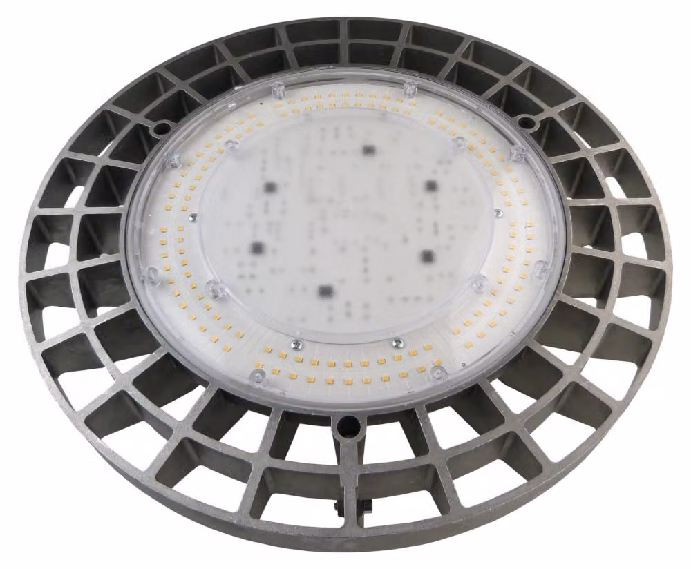 Lampada a LED per ambienti industriali, 100W, grado di protezione IP65, 1000 lumen, luce bianca, temperatura di colore 4000K, modello 0263 di Bemko